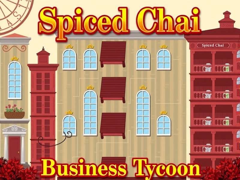 Spiced Chai Business Tycoon Game Cover